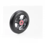 Колесо трюкового самоката 100мм, алюминиевое, пром-подшипники 608 (8х22х7) 2RS, чёрное, ВЕЛОКОЛЕСА, YQ-412078