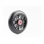 Колесо трюкового самоката 100мм, алюминиевое, пром-подшипники 608 (8х22х7) 2RS, чёрное тип 1, ВЕЛОКОЛЕСА, YQ-412130