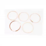 Прокладка головки цилиндра 186F 86мм, к-кт 5шт, (медь, на блистере), D178/186F, YQ-602363