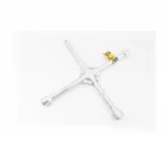 Ключ баллонный крестовой усиленный 17x19x21x1/2" 350x16мм (73-0313), Ручний інструмент, YQ-702069