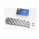 Ланцюг приводний 1/2х11/128"х116L 9 швидкостей, сріблясто-сірий X9, ВЕЛОЗАПЧАСТИНИ, YQ-411844