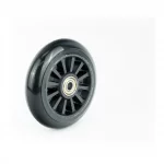 Колесо трюкового самоката 100мм, пластмассовое, пром-подшипники 608 (8х22х7) 2RS, чёрное, ВЕЛОКОЛЕСА, YQ-412080