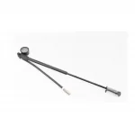 Насос алюминиевый высокого давления 300 psi/20 bar с манометром, для воздушных амортизаторов и вилок, чёрный 2728, ВЕЛОІНСТРУМЕНТ,