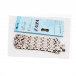 Ланцюг приводний 1/2х3/32"х116L 6/7 швидкостей, сріблясто-чорний TB-50, ВЕЛОЗАПЧАСТИНИ, YQ-411050