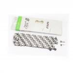 Ланцюг приводний 1/2х3/32"х116L 8 швидкостей, сріблясто-чорний OCTO, ВЕЛОЗАПЧАСТИНИ, YQ-411053