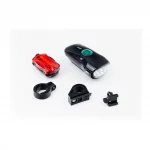 Фонарь передний 4 диода+задний 5 диодов к-кт, JY-822C+004T (без батареек), ВЕЛОАКСЕСУАРИ, YQ-409999