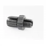 Натяжитель рубашки троса М10х15мм, алюминиевый, чёрный, ВЕЛОЗАПЧАСТИНИ, YQ-406289