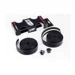 Обмотка ROAD руля 30х1900мм, с самоклеящейся полосой, чёрная Silicone T93, ВЕЛОЗАПЧАСТИНИ, YQ-403409