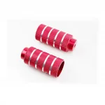 Пеги ВМХ Ø50х112мм под ось10мм, алюминиевые, красные к-кт, ВЕЛОЗАПЧАСТИНИ, YQ-411888