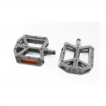 Педали BMX 9/16" (109x96x30мм) пластиковые, чёрные B289DU, ВЕЛОЗАПЧАСТИНИ, YQ-411139