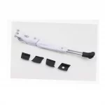 Подножка 24-29" задняя, телескопическая, крепл. за перо рамы, алюминиевая, белая, ВЕЛОАКСЕСУАРИ, YQ-409617