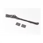 Подножка 24-29" задняя, телескопическая, крепл. за перо рамы, алюминиевая, чёрная HS-016, ВЕЛОАКСЕСУАРИ, YQ-409800