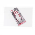 Набор Г-образных ключей HEX (1,5/2/2,5/3/4/5/6/8/10мм) S2 (HT-1801), Ручний інструмент, YQ-702190