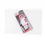 Набор Г-образных ключей с отверстием TORX (T10/T15/T20/T25/T27/T30/T40/T45/T50) S2 PROF (HT-1821), Ручний інструмент, YQ-702189