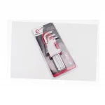 Набор Г-образных ключей удлинённых с шарообразным наконечником HEX (1,5/2/2,5/3/4/5/6/8/10мм) S2 (HT-1813), Ручний інструмент,