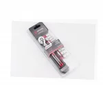 Набор головок торцевых c трещоткой (изогнутая рукоятка) 1/4" CrV 72 зуба + удлинитель 1/4" 100мм 10шт (4/5/6/7/8/9/10/11/12/13мм)