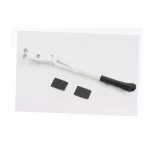 Подножка 26-29" задняя, телескопическая, крепл. за перо рамы, алюминиевая, белая HS-016, ВЕЛОАКСЕСУАРИ, YQ-409799