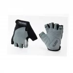 Перчатки без пальцев L с гелевыми вставками под ладонь, чёрно-серые SBG-1457, ВЕЛОЕКІПІРУВАННЯ, YQ-408188