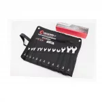 Набор ключей комбинированных 12шт (6/7/8/9/10/11/12/13/14/17/19/22мм) "скрутка" DIN3113, STORM (XT-1004), Ручний інструмент,