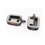 Педали CITY 9/16" (110x74x27мм) пластиковые, чёрно-серые, NW-96D, ВЕЛОЗАПЧАСТИНИ, YQ-403742