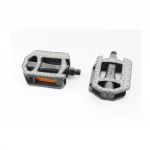 Педали CITY 9/16" (114x85x27мм) пластиковые, чёрно-серые WP-208, ВЕЛОЗАПЧАСТИНИ, YQ-411950