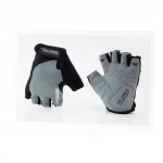 Перчатки без пальцев M с гелевыми вставками под ладонь, чёрно-серые SBG-1457, ВЕЛОЕКІПІРУВАННЯ, YQ-408187