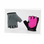 Перчатки без пальцев S с гелевыми вставками под ладонь, чёрно-розовые SBG-1457, ВЕЛОЕКІПІРУВАННЯ, YQ-408176