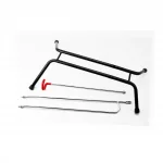 Подставка под колесо 26" складная, вертикальное или горизонтальное хранение велосипеда, чёрная HS-021, ВЕЛОАКСЕСУАРИ, YQ-409595