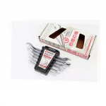 Набор ключей рожковых 6шт (6x7/8x9/10x11/12x13/14x15/16x17мм) "пластиковый держатель" (HT-1001), Ручний інструмент, YQ-702205