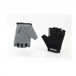 Перчатки без пальцев XS с гелевыми вставками под ладонь, чёрные SBG-1457, ВЕЛОЕКІПІРУВАННЯ, YQ-408170