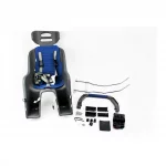 Сиденье для перевозки детей заднее, пластмассовое, крепл. быстросъёмное, трехточечный ремень безопасности, SBC-137, ВЕЛОАКСЕСУАРИ,