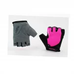 Перчатки без пальцев XS с гелевыми вставками под ладонь, чёрно-розовые SBG-1457, ВЕЛОЕКІПІРУВАННЯ, YQ-408175