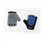 Перчатки без пальцев XS с гелевыми вставками под ладонь, чёрно-cиние SBG-1457, ВЕЛОЕКІПІРУВАННЯ, YQ-408172