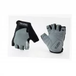 Перчатки без пальцев XS с гелевыми вставками под ладонь, чёрно-серые SBG-1457, ВЕЛОЕКІПІРУВАННЯ, YQ-408185