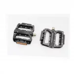 Педали MTB широкие 9/16" (103x107x24мм) со съёмными шипами, пром-подшипник (6х13х5), алюминиевые, NWL-393B-RP, ВЕЛОЗАПЧАСТИНИ,