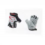 Перчатки детские без пальцев (3-4 года) с мягкими вставками под ладонь, чёрно-серо-красные SKG-1553, ВЕЛОЕКІПІРУВАННЯ, YQ-408111