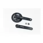 Шатуны "квадрат" 175мм, 36.22T MTB, алюминиевые, чёрные Tourney FC-МТ101-2, ВЕЛОЗАПЧАСТИНИ, YQ-404324