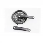 Шатуны "квадрат" 170мм, 48.38.28T MTB, алюминиевые, чёрные FC-TX801, ВЕЛОЗАПЧАСТИНИ, YQ-404254