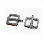 Педали MTB широкие 9/16" (110x102x22мм) алюминиевые, чёрные NWL-303, ВЕЛОЗАПЧАСТИНИ, YQ-411116