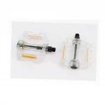 Педали MTB широкие 9/16" (113x103x26.5мм) поликарбонатные, прозрачные HC- JD287, ВЕЛОЗАПЧАСТИНИ, YQ-406407