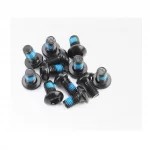 Болт тормозного диска M5x9мм, под шестигранник 4мм, 12шт к-кт, чёрный, ВЕЛОЗАПЧАСТИНИ, YQ-403493