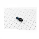 Болт тормозного суппорта M6x15мм, под шестигранник 5мм, чёрный, ВЕЛОЗАПЧАСТИНИ, YQ-411726