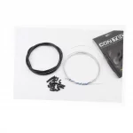 Переключения комплект универсальный "ПОЛНЫЙ" (рубашка 4мм х 2,7м, троса Galvanize 2000/2300мм, колпачки, концевики, фиксаторы,