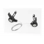 Переключатели (манетка) 3x7 скоростей, чёрные YD-K25, ВЕЛОЗАПЧАСТИНИ, YQ-403816