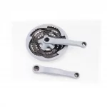 УЦЕНКА вело Шатуны "квадрат" 170мм, 48.38.28T MTB, серые GR 01 (битая пластик защита, возможны потертости), ВЕЛОЗАПЧАСТИНИ,