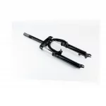 Вилка 20" амортизационная, с резьбой 1" (25,4мм), шток 200мм, с ходом 50ммм, V/Disk-brake, чёрная, ВЕЛОЗАПЧАСТИНИ, YQ-412251