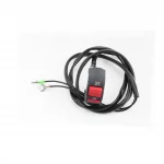 Кнопка остановки двигателя c проводом на руль, два провода 168F/170F/173F/177F/182F/188F/190F Тип 5, D177F/188F, YQ-601510