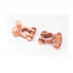 Клеммы на аккумулятор (пара+d-12,5мм и-d-11,5мм), омедненные, Різне-м/б, YQ-605055