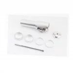 Подовжувач штока вилки 1-1/8” (28,6 мм)х117мм, алюмінієвий, сірий HR-117, ВЕЛОЗАПЧАСТИНИ, YQ-406514