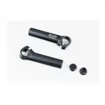 Рожки руля 22,2x110мм алюминиевые, чёрные BE-21, ВЕЛОЗАПЧАСТИНИ, YQ-412295